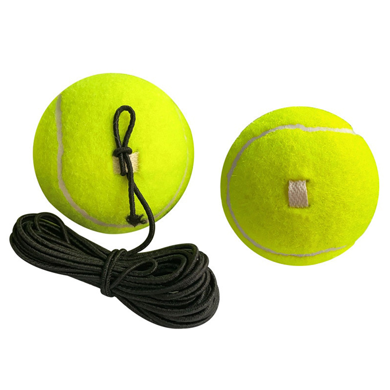 Badminton Rebound Trainer - كرة تنس تدريبية مع حبل مرن،