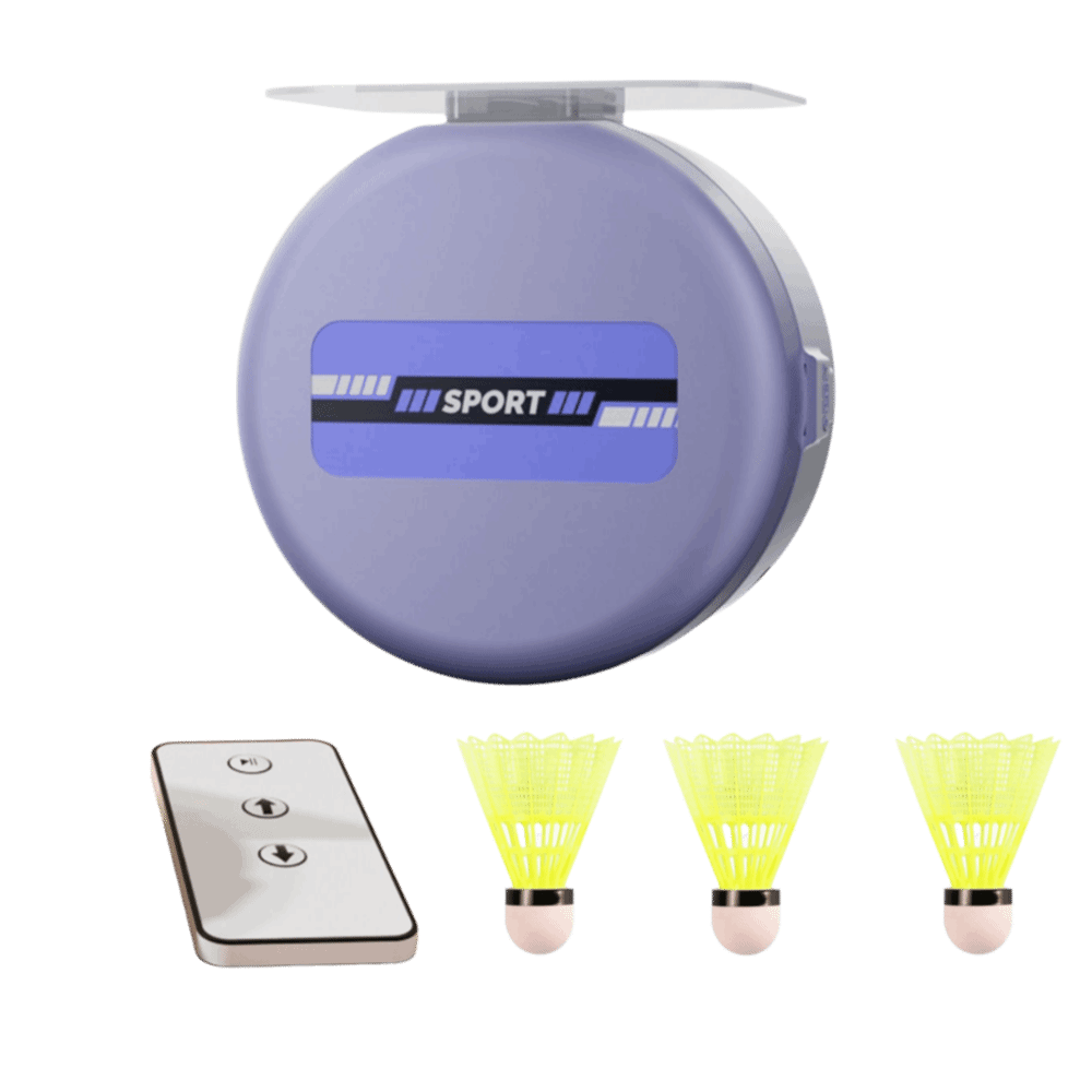 Badminton Rebound Trainer - 8 قطع من أجهزة تدريب الريشة