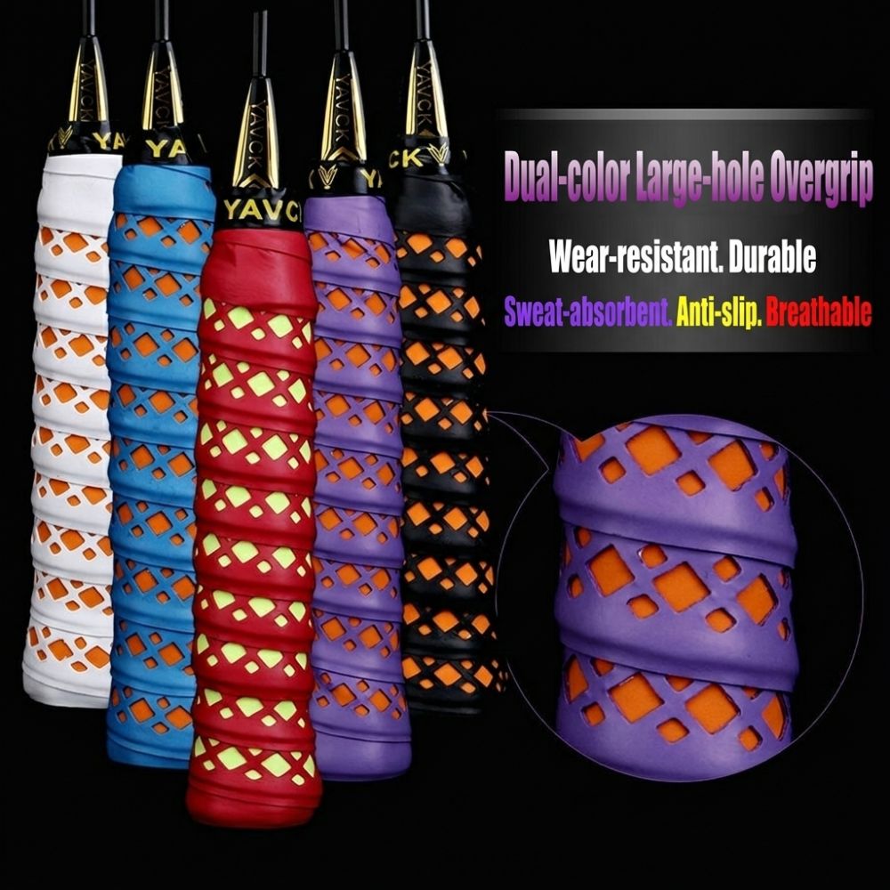 شريط لاصق لمقبض مضرب الريشة ال - مراجعة Badminton Grip وسعره