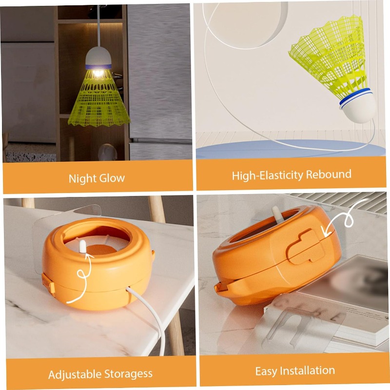جهاز تدريب الريشة الطائرة للاع - مراجعة Badminton Rebound Trainer وسعره
