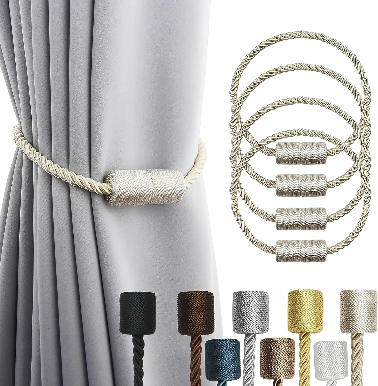 4 قطعة حبل الستار العمودي تيبا - مراجعة String Tension Clip وسعره