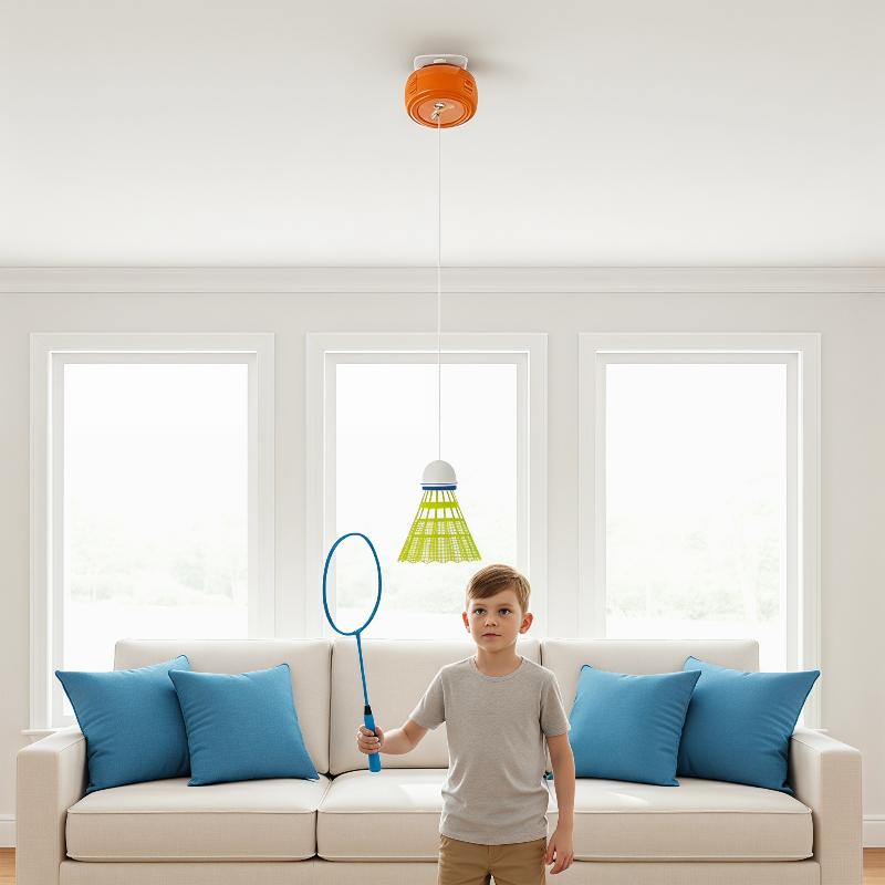 جهاز تدريب الريشة الطائرة الأو - مراجعة Badminton Rebound Trainer وسعره