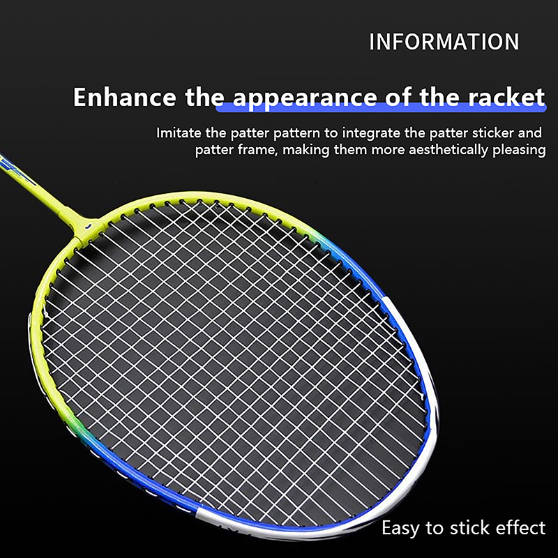 واقي رأس مضرب تنس الريشة ذاتي  - مراجعة Badminton Background وسعره