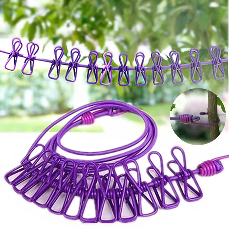 حبل غسيل خارجي قابل للتمدد بطو - مراجعة String Tension Clip وسعره